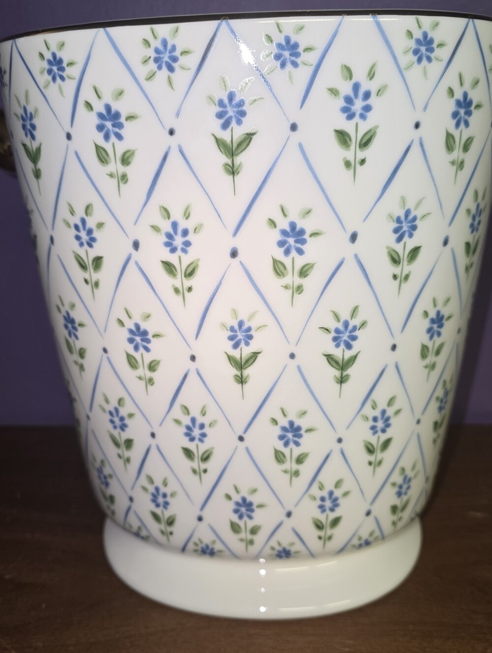 Mark & Graham x Pencil & Paper Co. Floral Wine Chiller / Ice Bucket